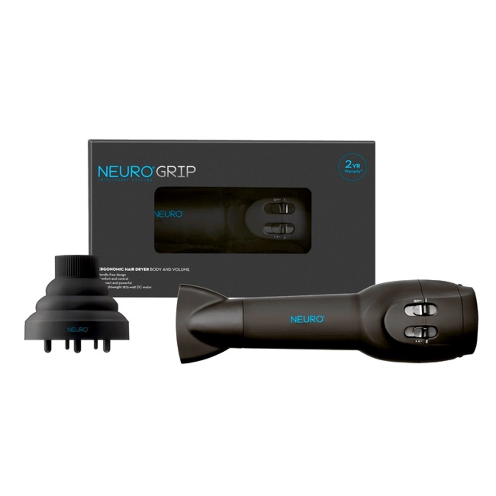 Paul Mitchell Neuro Grip Professional Hair Dryer with concentrator and diffuser